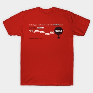 It's a Mad Mad Mad Mad World Movie Poster T-Shirt